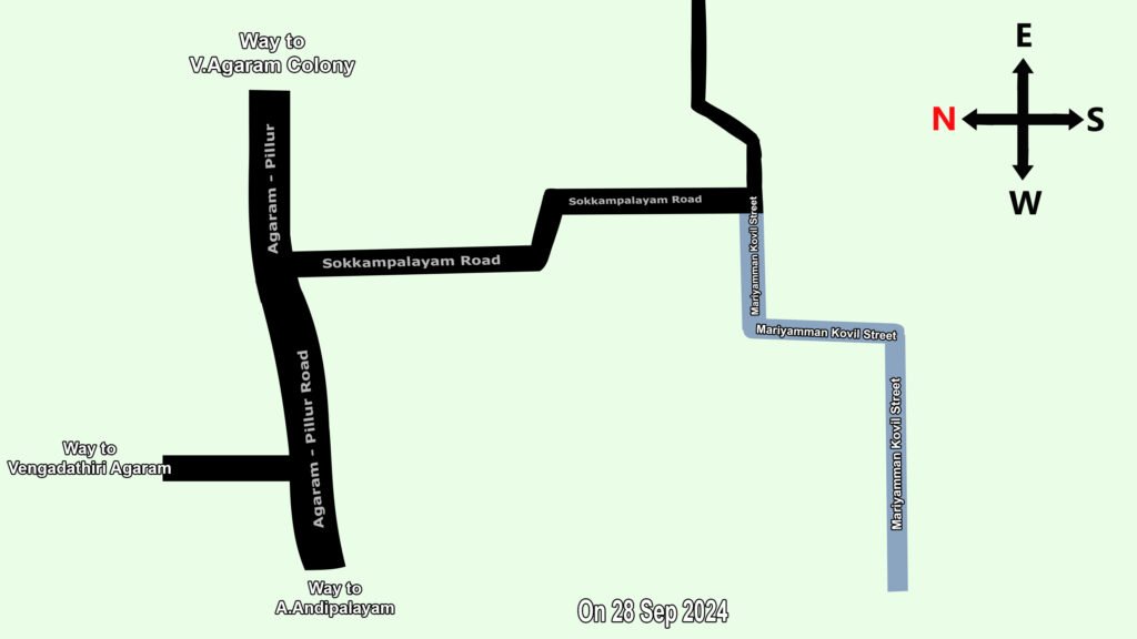 Sokkampalayam Roadmap