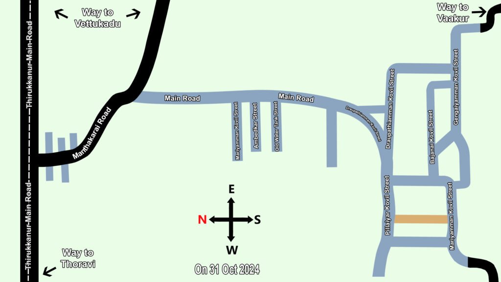 Siruvallikuppam Roadmap